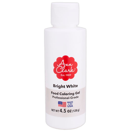 Bright White Food Coloring Gel Large 4.5 oz Bottle
