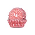CUPCAKE CASES FOIL LINED - CHRISTMAS JUMPER PK/30