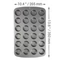 NON STICK - 24 CUP MINI MUFFIN PAN
