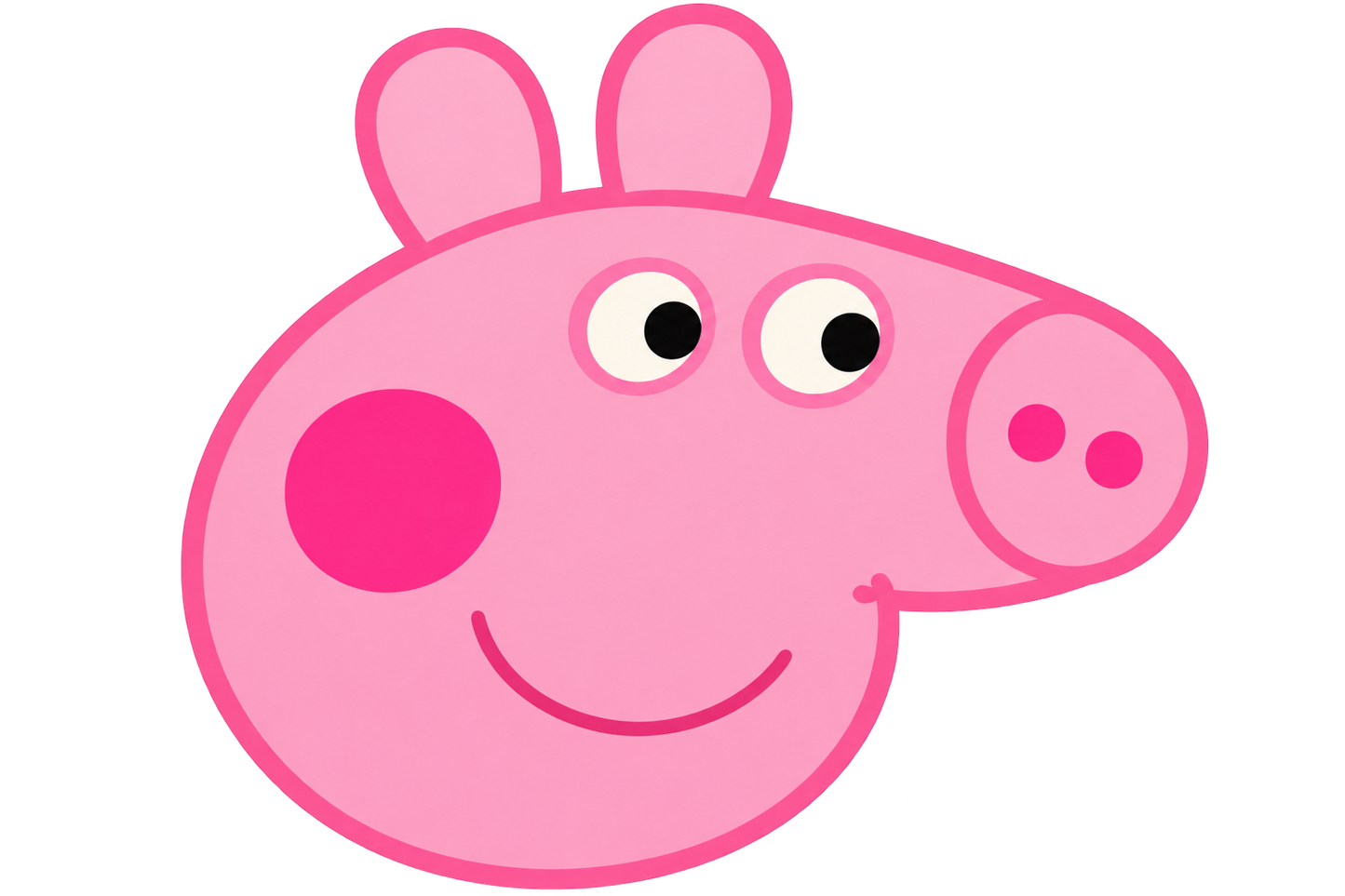 Peppa Pig Cookie cutter 3.5 In