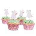 Easter Cupcake Cases & Toppers Set of 24