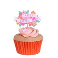 Easter Cupcake Toppers (Pack of 24)