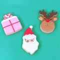 SANTA COOKIE CUTTER SET OF 3