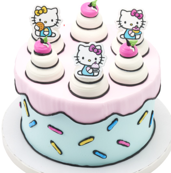 Hello Kitty® & Mimmy Cupcake Rings, 6ct