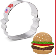 Hamburger Cookie Cutter