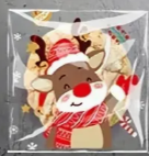 Christmas Self-Sealing bag, 20ct