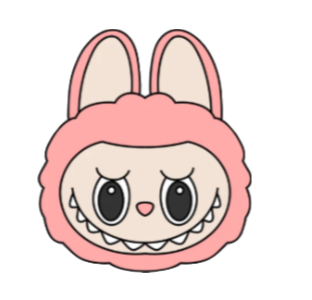 Labubu Monster cookie cutter,