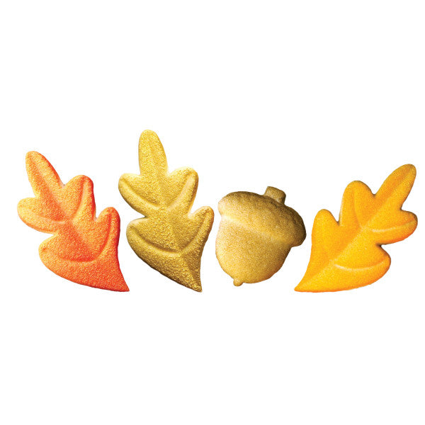 Shimmer Acorns & Oak Leaves Assortment, 5 pc