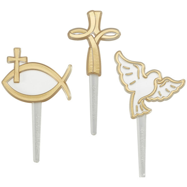 Baptism topper, 12ct