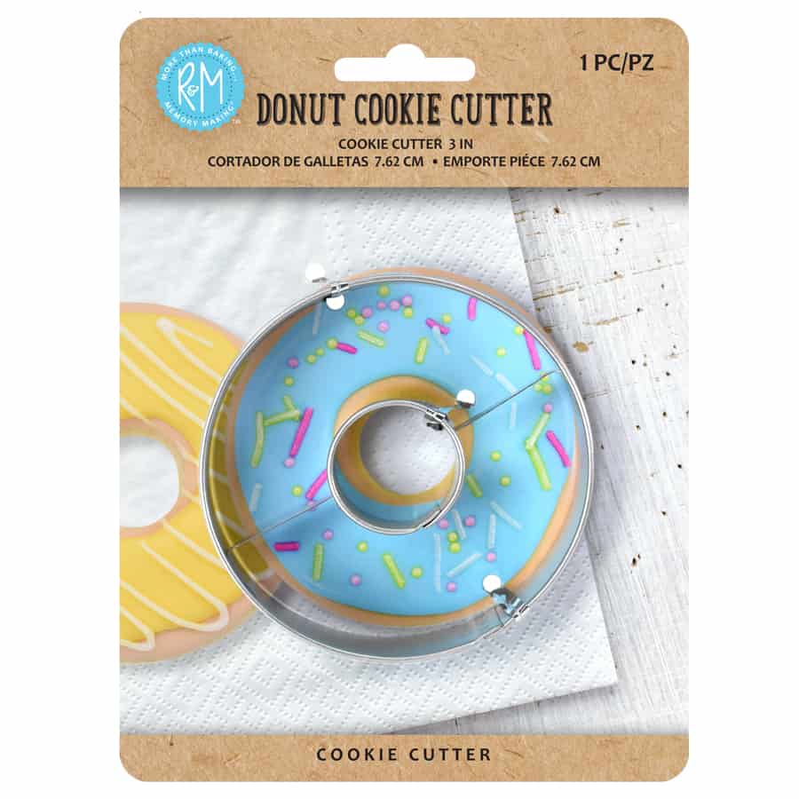 DONUT COOKIE CUTTER CARDED