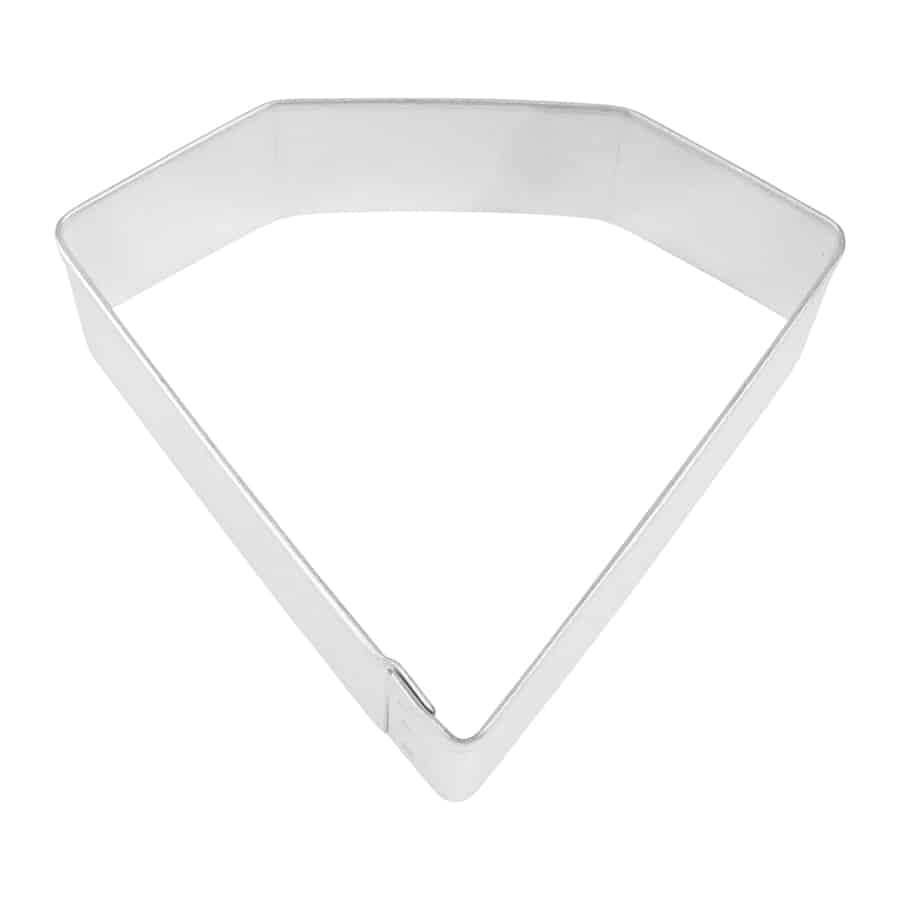 DIAMOND SHAPE COOKIE CUTTER (4″)