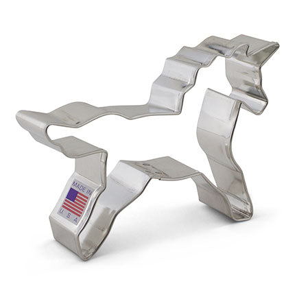 Unicorn Cookie Cutter 4 1/2"