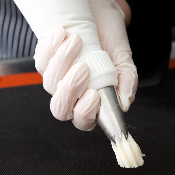 Ateco 3321 21" Polyurethane Coated Reusable Pastry Bag with Reinforced Tip & Hemmed Top