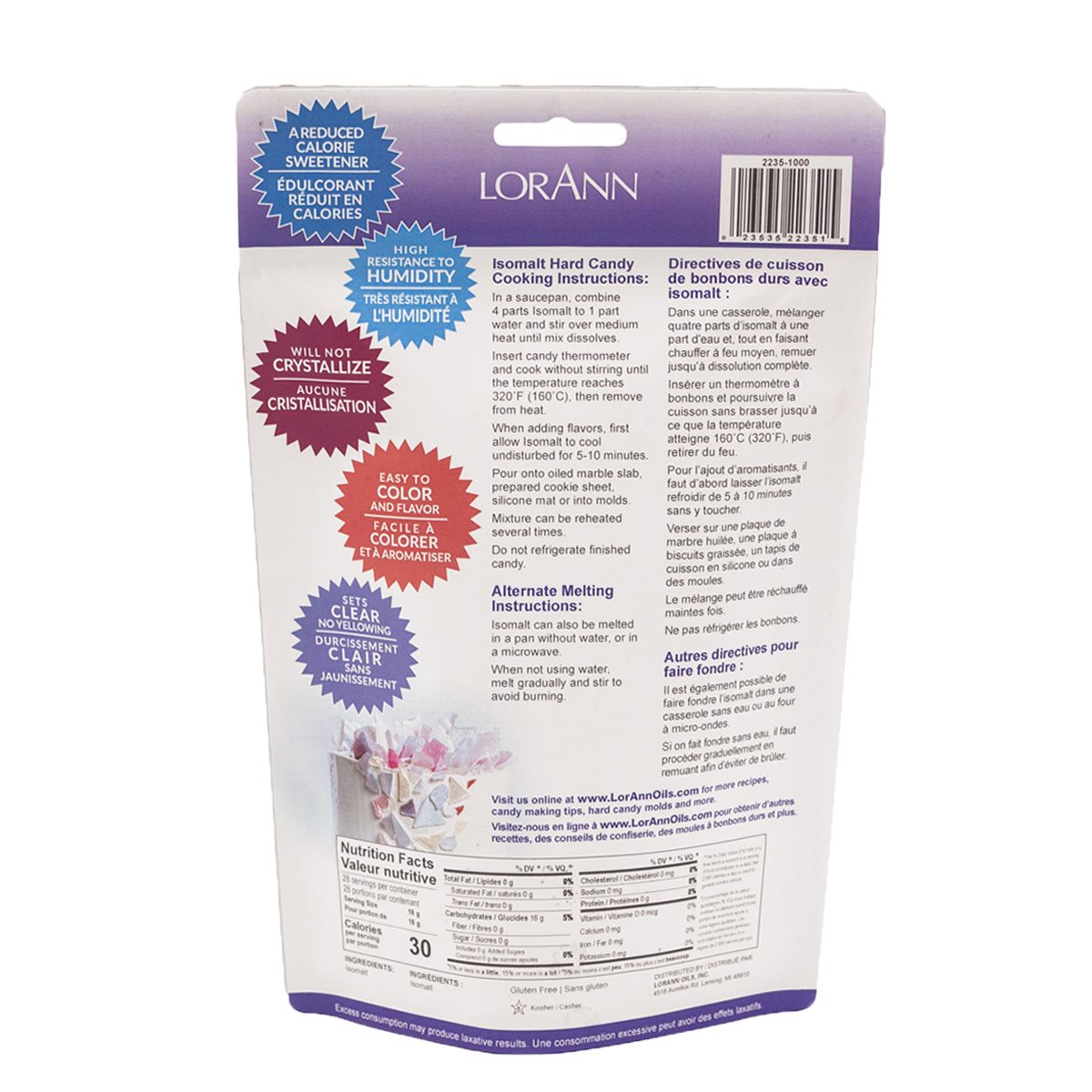 Isomalt (Granular) 1 lb.