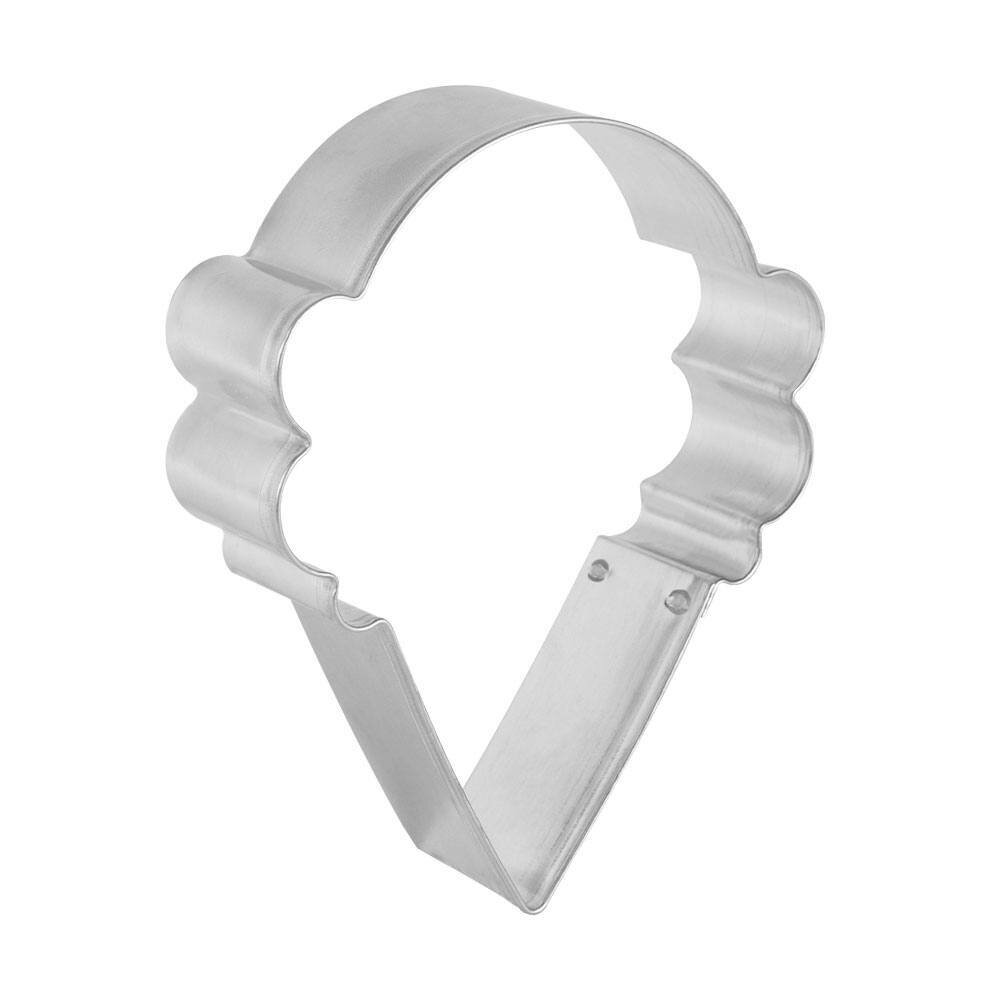 Ice Cream Cone Cookie Cutter 4.25 in
