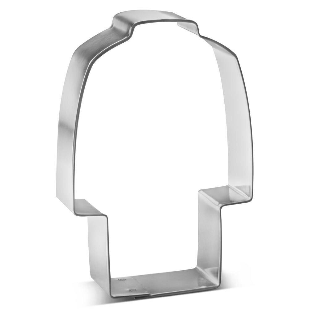 Lab Coat Cookie Cutter 4 in
