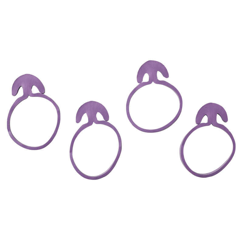 Icing Bag Ties, 12-Count - Rubber Icing Bag Ties