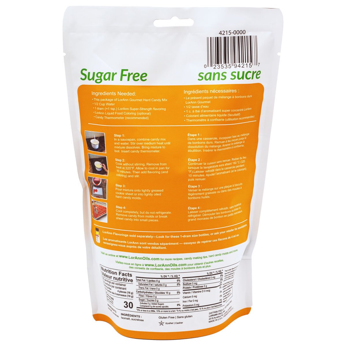Sugar Free Hard Candy Mix 20 oz