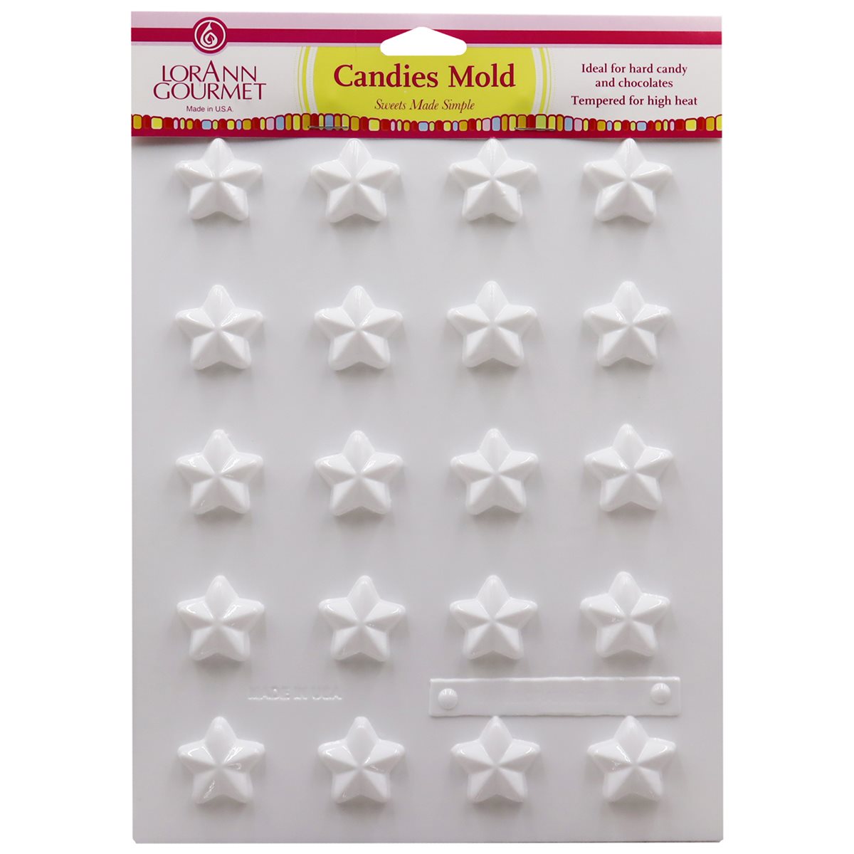 Stars Pieces Sheet Mold