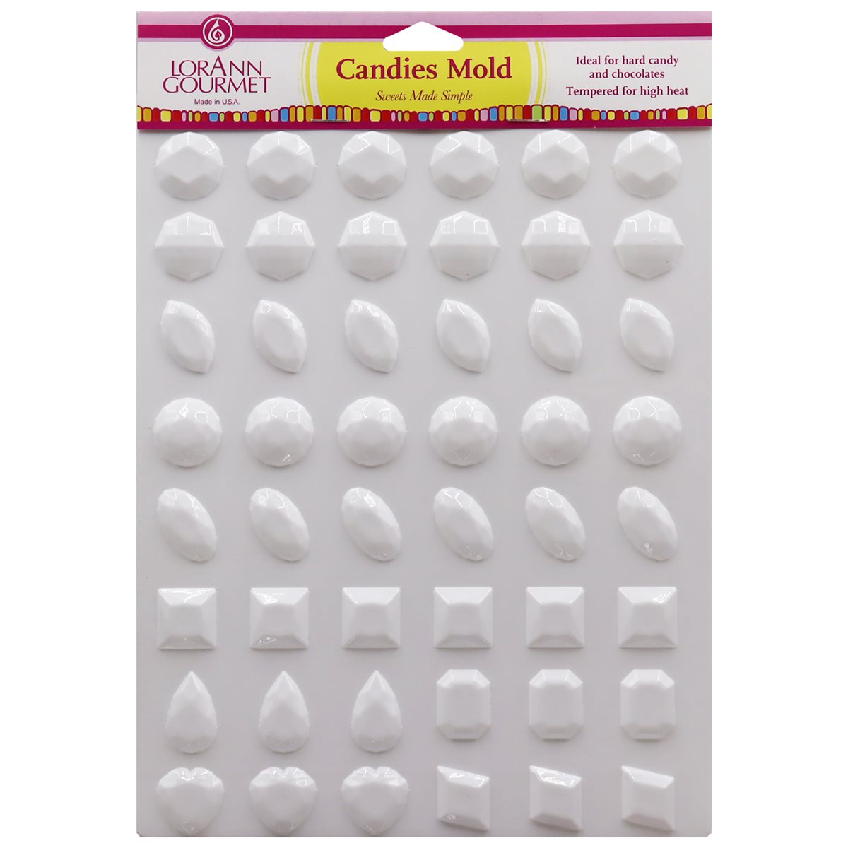 Jewel Candies Sheet Mold