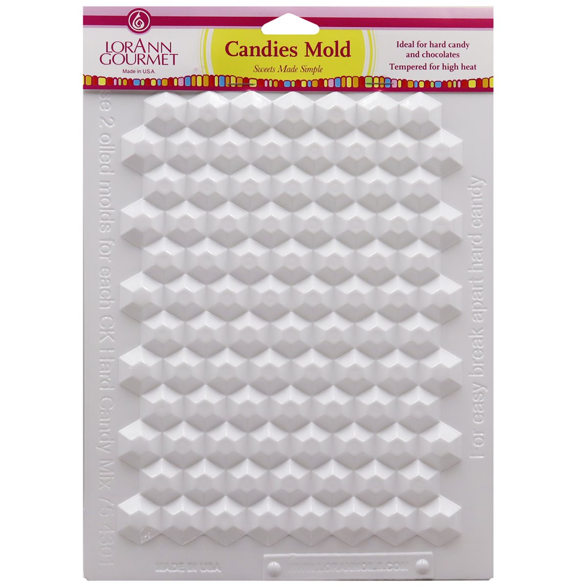 Hexagon Break-Up Sheet Mold