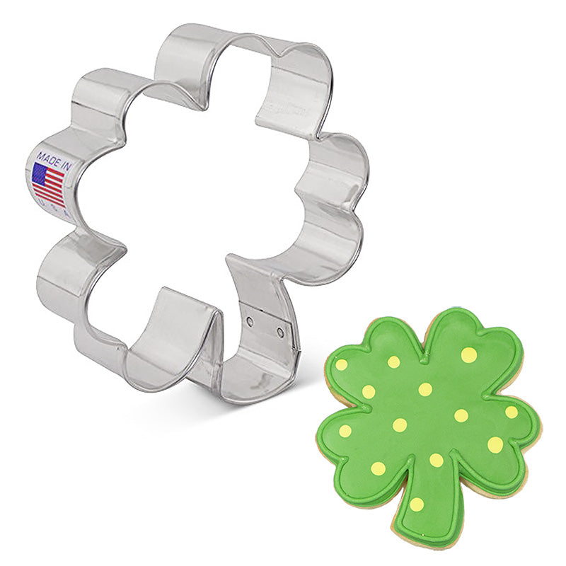 Four Leaf Clover Cookie Cutter 3 3/4"