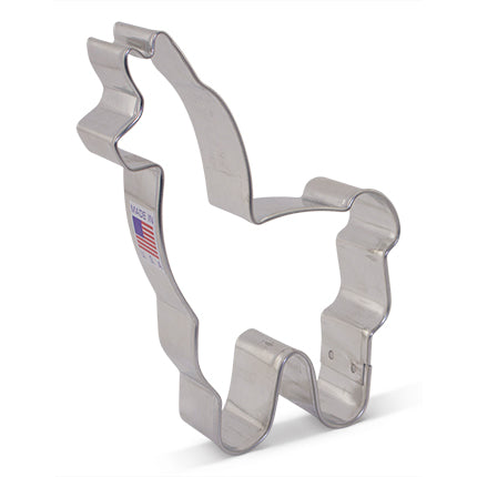 Llama Cookie Cutter 4"