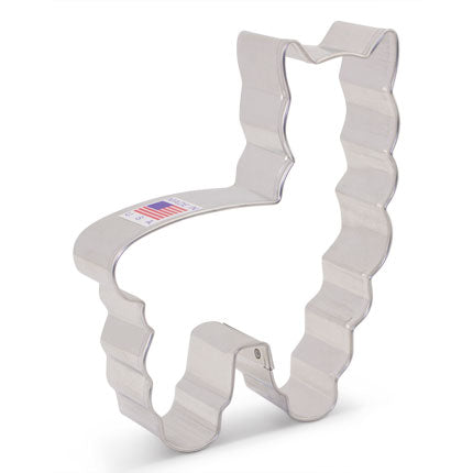 Cute Llama Cookie Cutter 4"