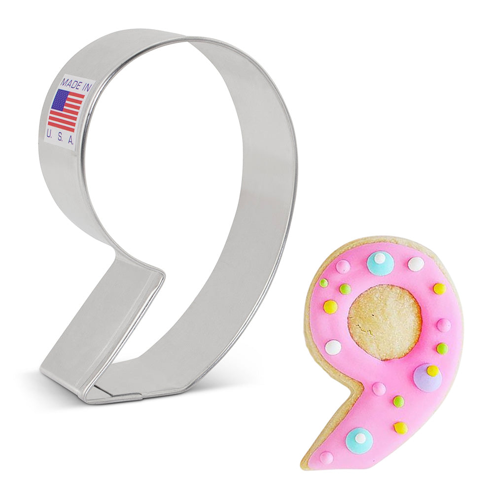 Number 6 & 9 Cookie Cutter 3 1/4"