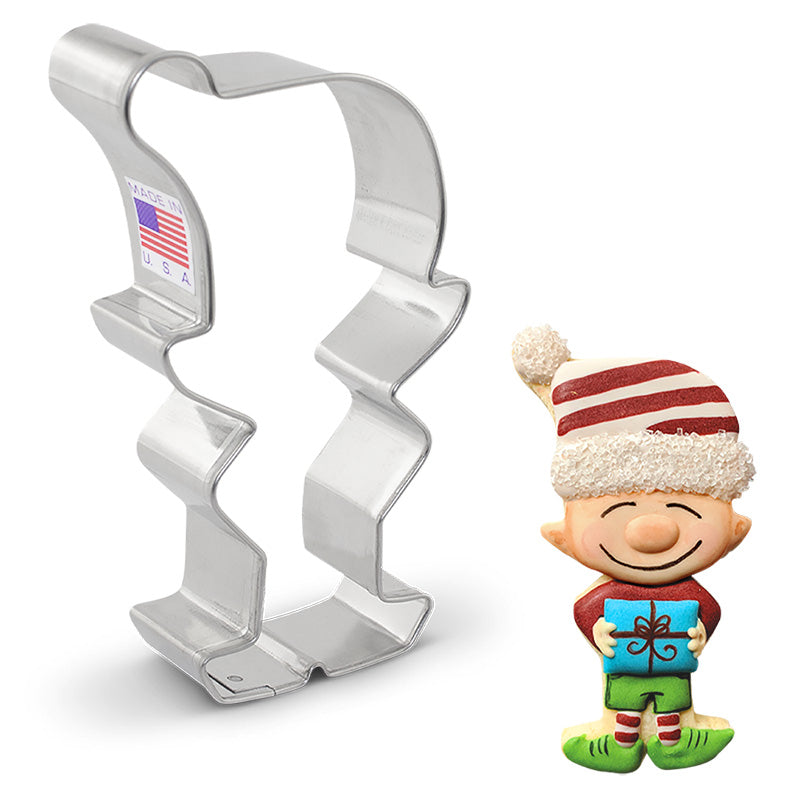 Elf Cookie Cutter 4 1/4"