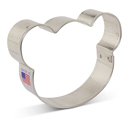 Bear Face Cookie Cutter 3 1/2"