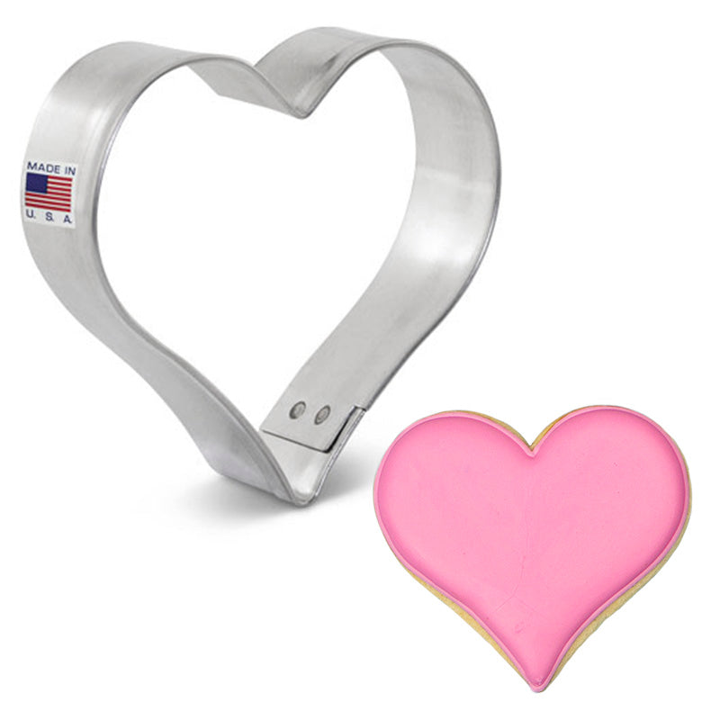 Mini Heart Cookie Cutter 2 1/4" x 2 1/4"