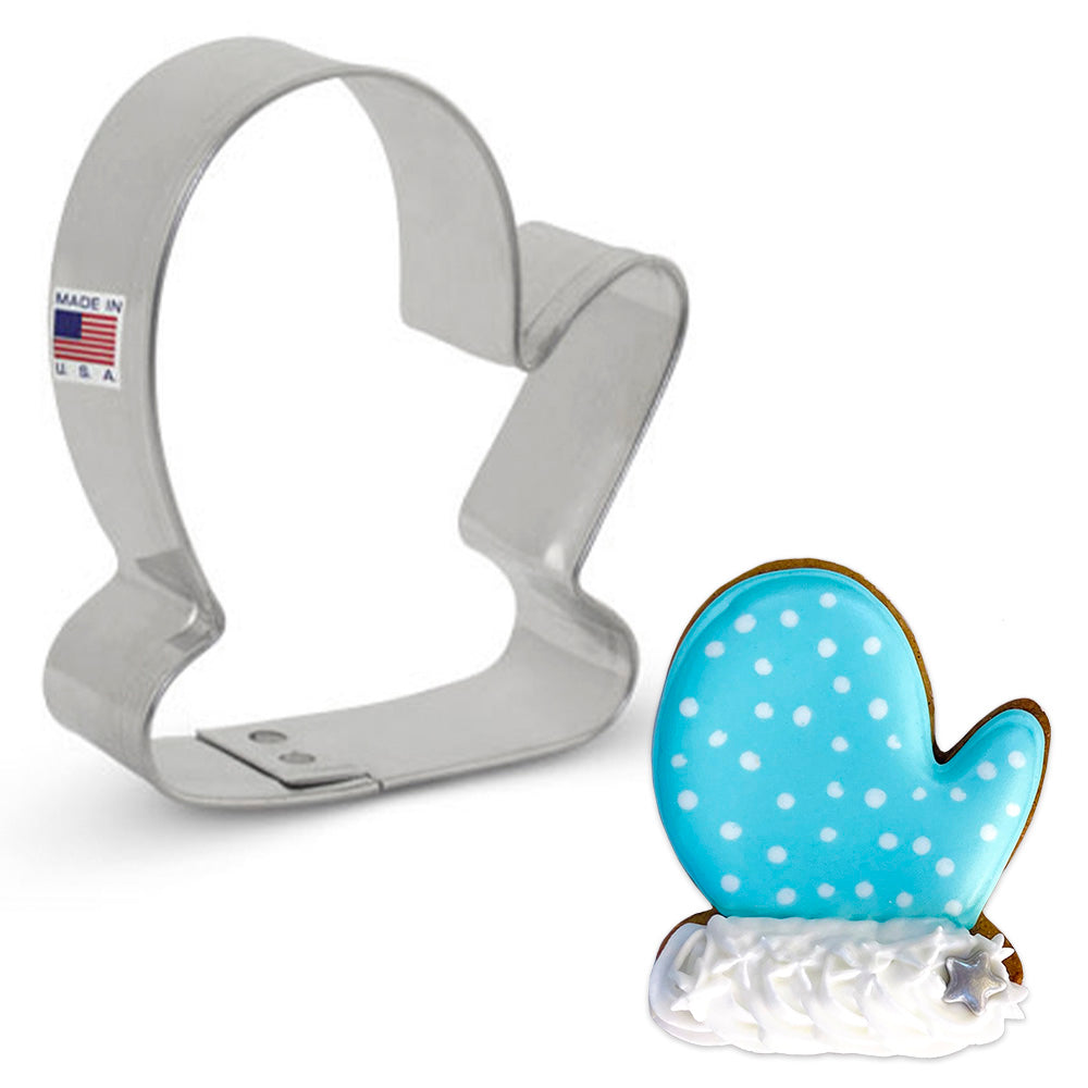 Mini Mitten Cookie Cutter 2 1/4" x 1 3/4"