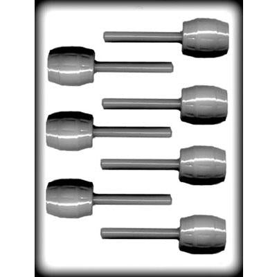 Barrel 1-5/8" Sucker Hard Candy Mold
