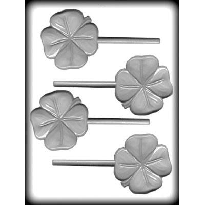 Four-Leaf Clover Sucker Hard Candy Mold