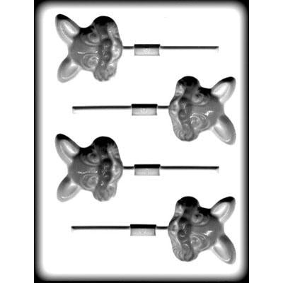 Bunny Head Sucker Hard Candy Mold