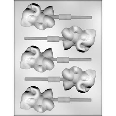 Elephant 2-7/8" Sucker Chocolate Mold