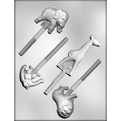 Animal Sucker Chocolate Mold