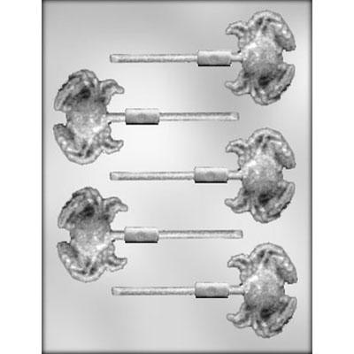 Crab 2-1/2" Sucker Chocolate Mold