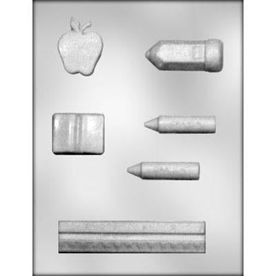 SCHOOL ASSORTMENT CHOCOLATE MOLD