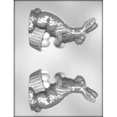 Bunny/Basket 6" 3D Chocolate Mold