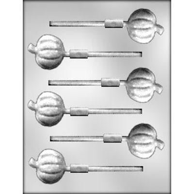 PUMPKIN 1" SUCKER CHOCOLATE MOLD