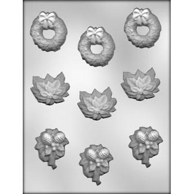 CHRISTMAS ASSORTMENT CHOCOLATE MOLD
