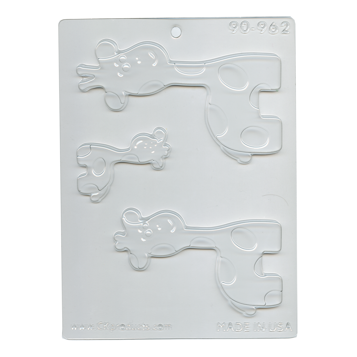 Giraffe Family Chocolate Mold