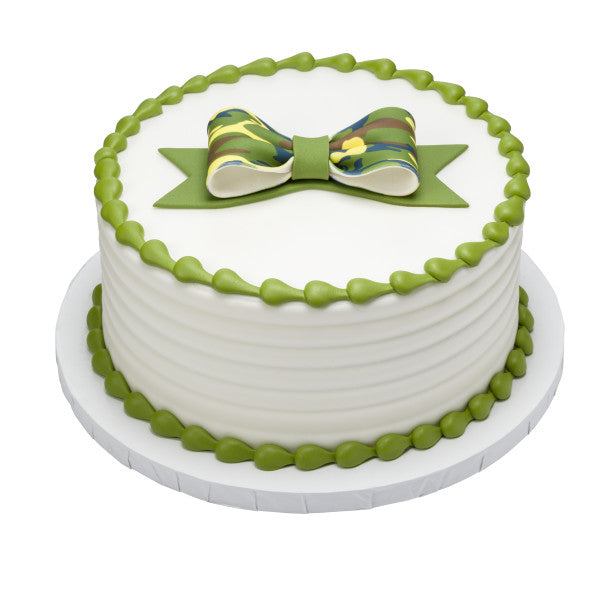 Camo Assortment Gum Paste Bows 1 ct.