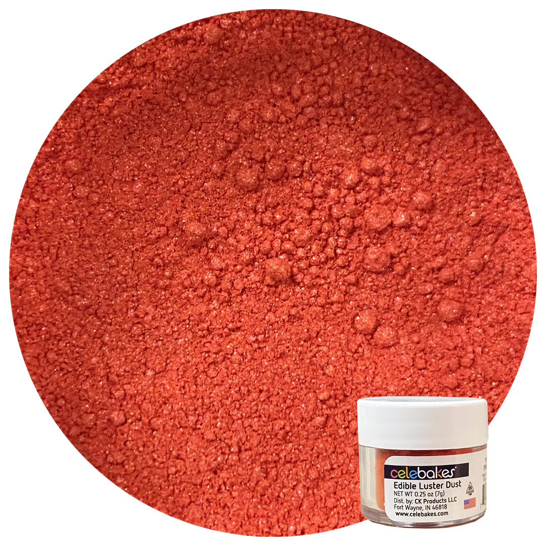 Celebakes Pink Salmon Edible Luster Dust, .09 oz