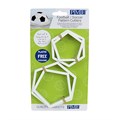 FOOTBALL/SOCCER BALL PATTERN CUTTERS SET OF 4