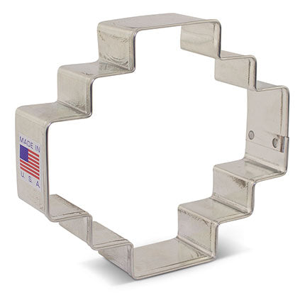 Geometric Inca Plaque Cookie Cutter 3 1/2"