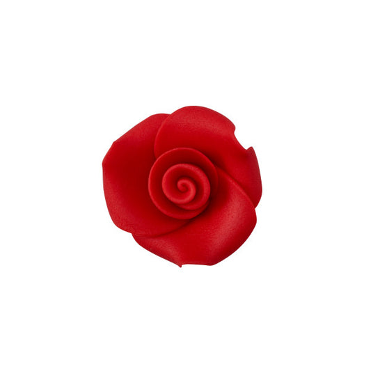 Red 1" Rose SugarSoft® Premium Edible Decorations, 4 ct.