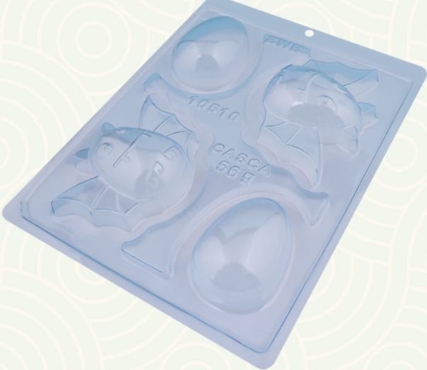 BWB 3 piece chocolate mold: BATS